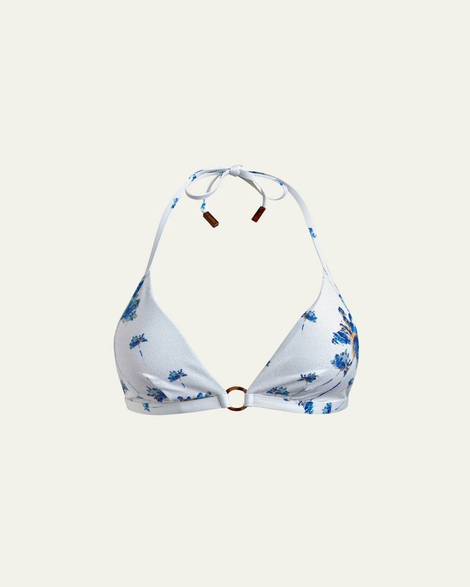 Herbier Shiny Jersey Triangle Bikini Top